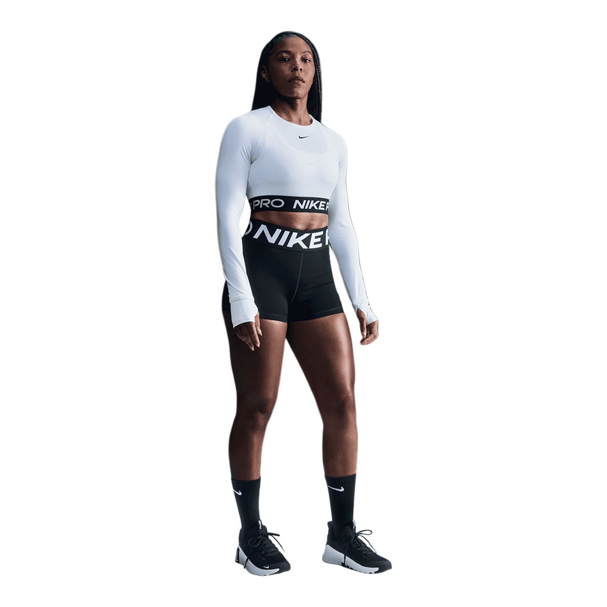 Nike Women's Pro Sculpt Dri-FIT High Rise 3" Shorts