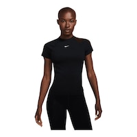 Nike Women's Pro Dri-FIT T Shirt Front_Flat