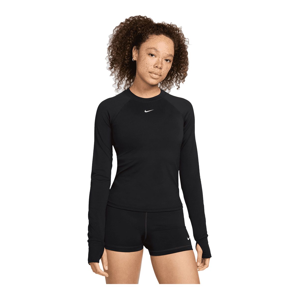 nike pro long sleeve shirt women's