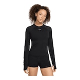 Nike Women's Pro Dri-FIT Long Sleeve Shirt Front_Angled_Right