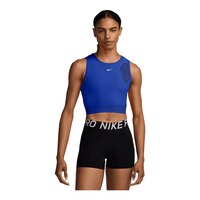 Nike Women's Pro Dri-FIT 365 Cropped Tank Front_Flat