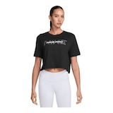 Nike Women's Pro Cropped T Shirt Front_Flat