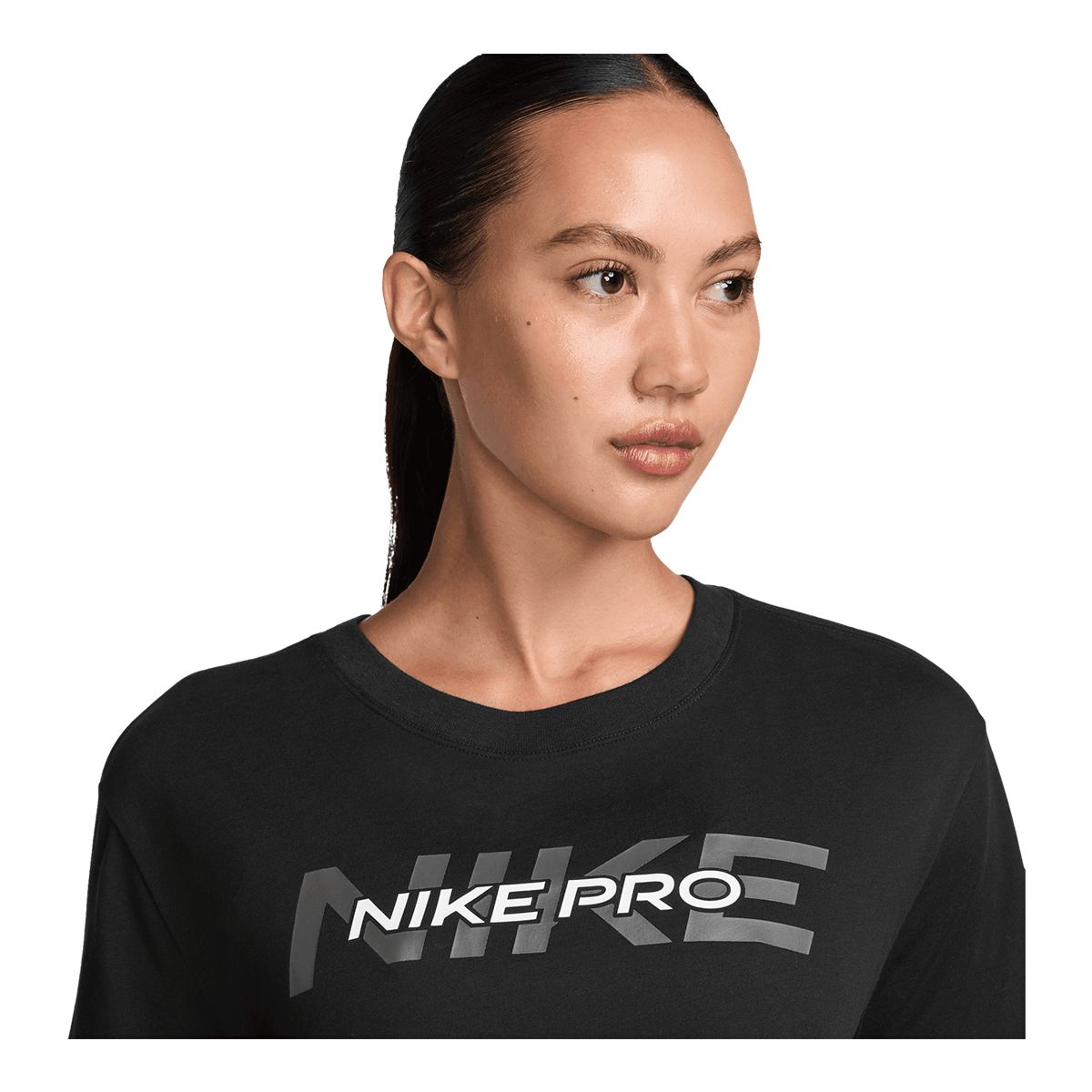 Nike Women's Pro Cropped T Shirt