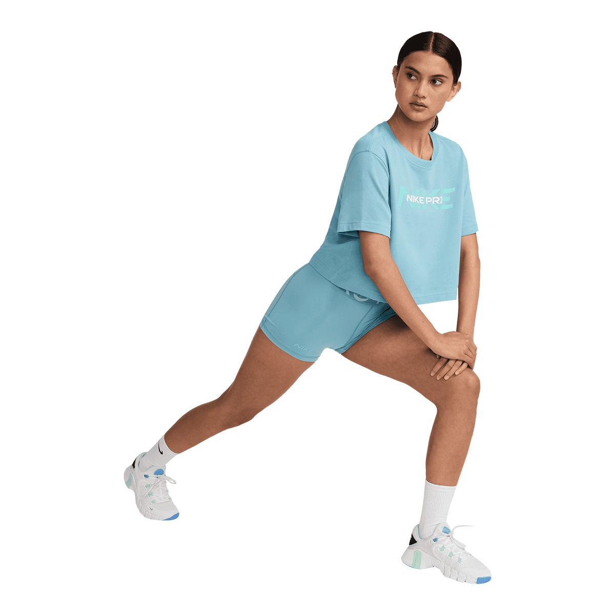 Nike Women's Pro Cropped T Shirt