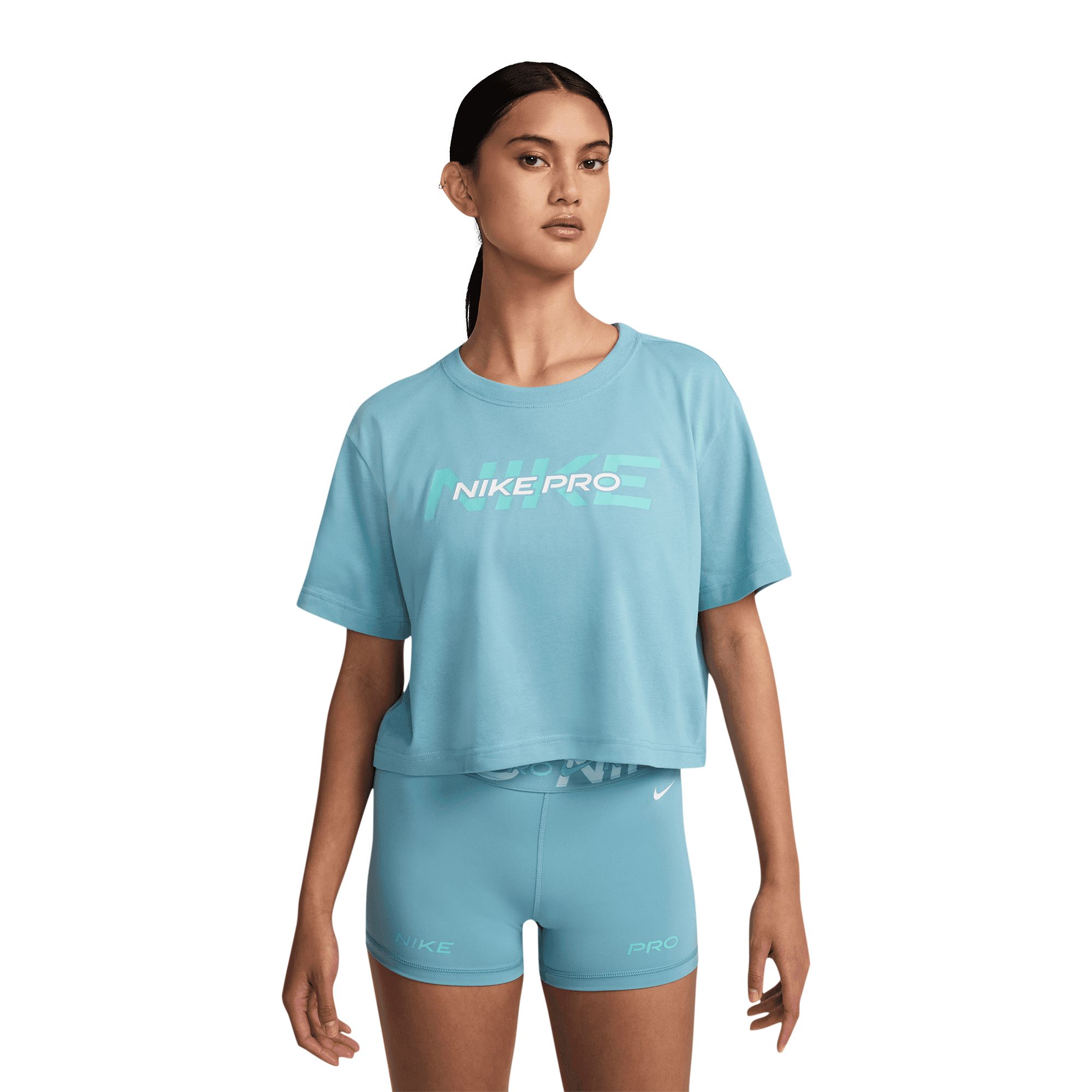 Nike Women's Pro Cropped T Shirt