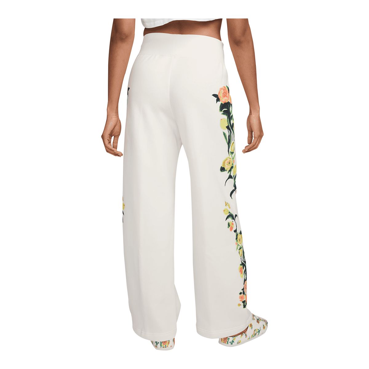 Nike Women's Ady Phoenix Fleece Wide-Leg Pants