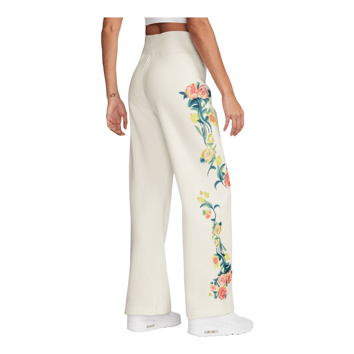 Nike Women's Ady Phoenix Fleece Wide-Leg Pants