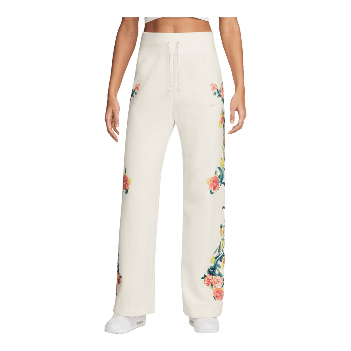 Nike Women's Ady Phoenix Fleece Wide-Leg Pants