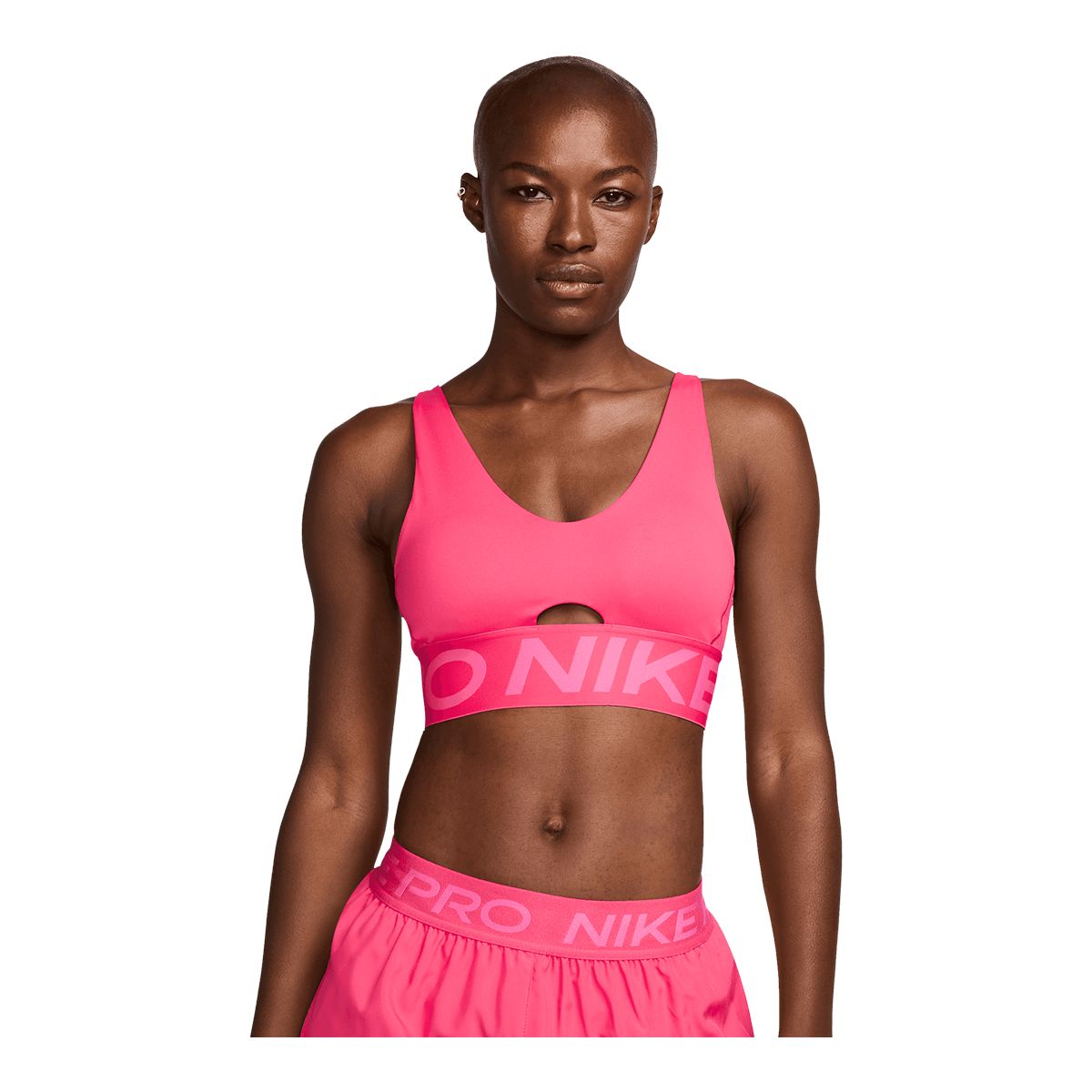 Nike Women's Indy Plunge Medium Sports Bra