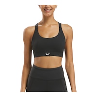 Reebok Women's Lux High Sports Bra Front_Flat