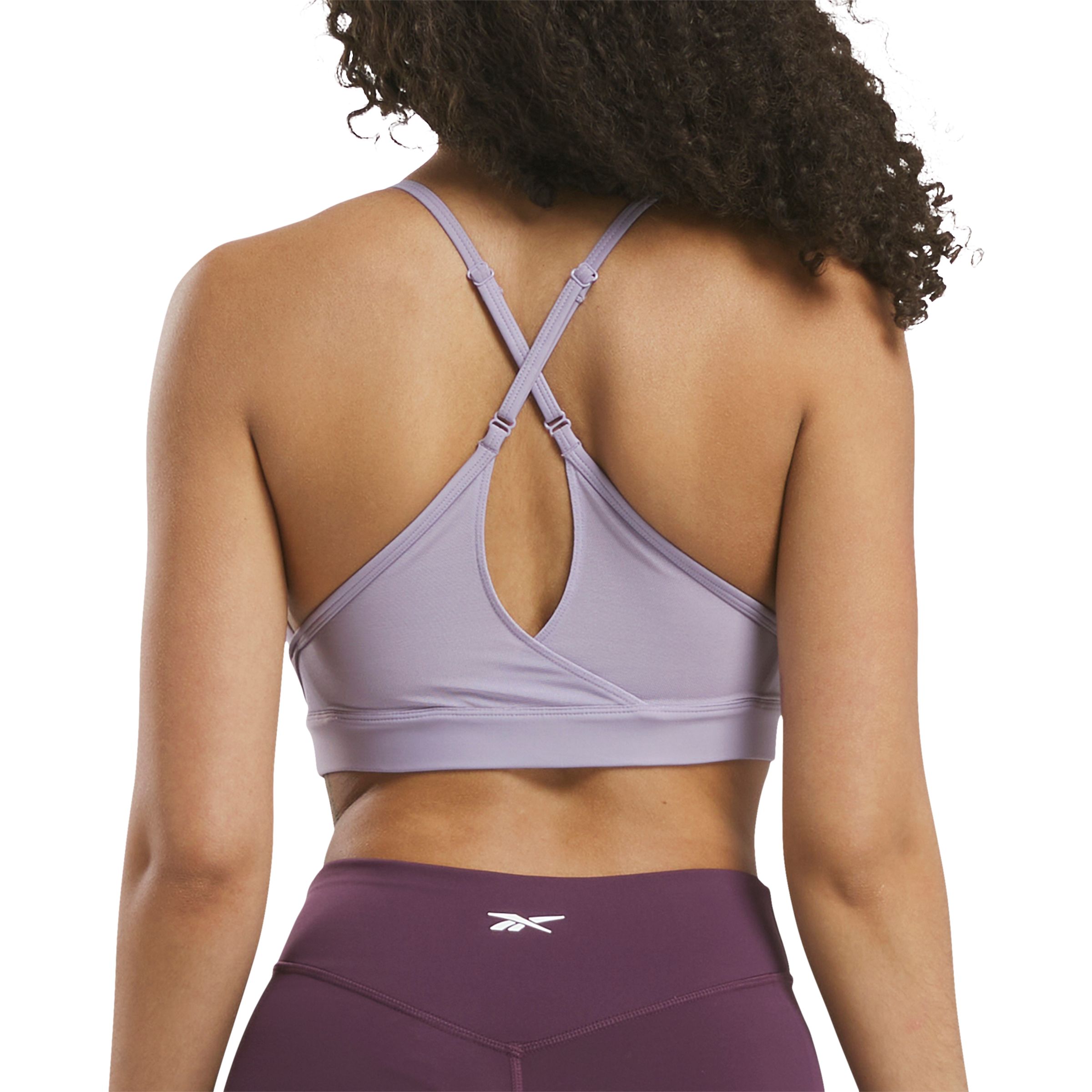 Reebok Women's Lux Strappy Sports Medium Sports Bra