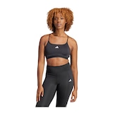 adidas Women's Aeroreact Light Sports Bra Front_Flat