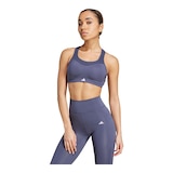 adidas Women's TLRD Impact Hi Sports Bra Front_Angled_Left