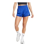adidas Women's TR Pacer Knit High-Rise 5 Inch Shorts Front_Flat