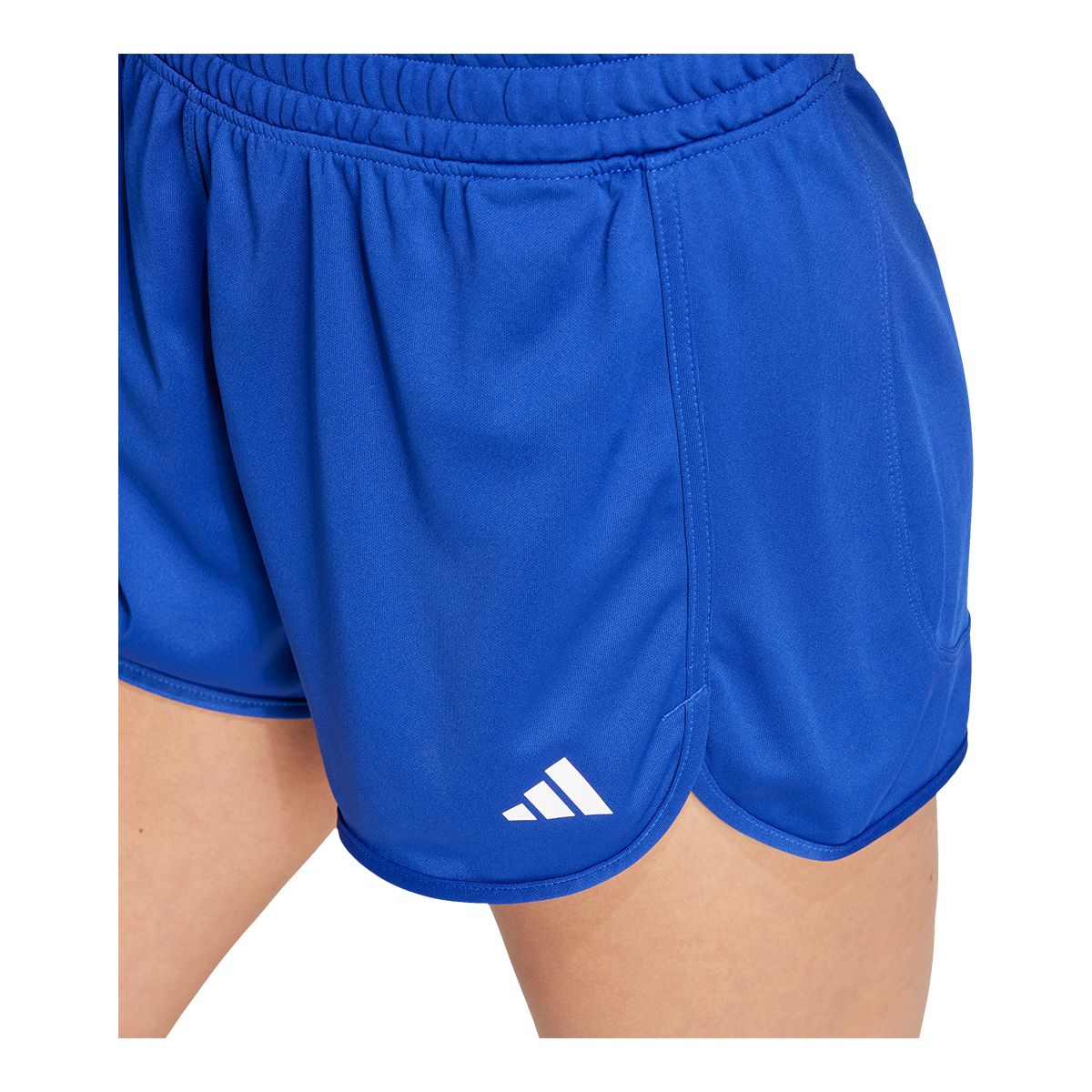 adidas Women's TR Pacer Knit High-Rise 5 Inch Shorts
