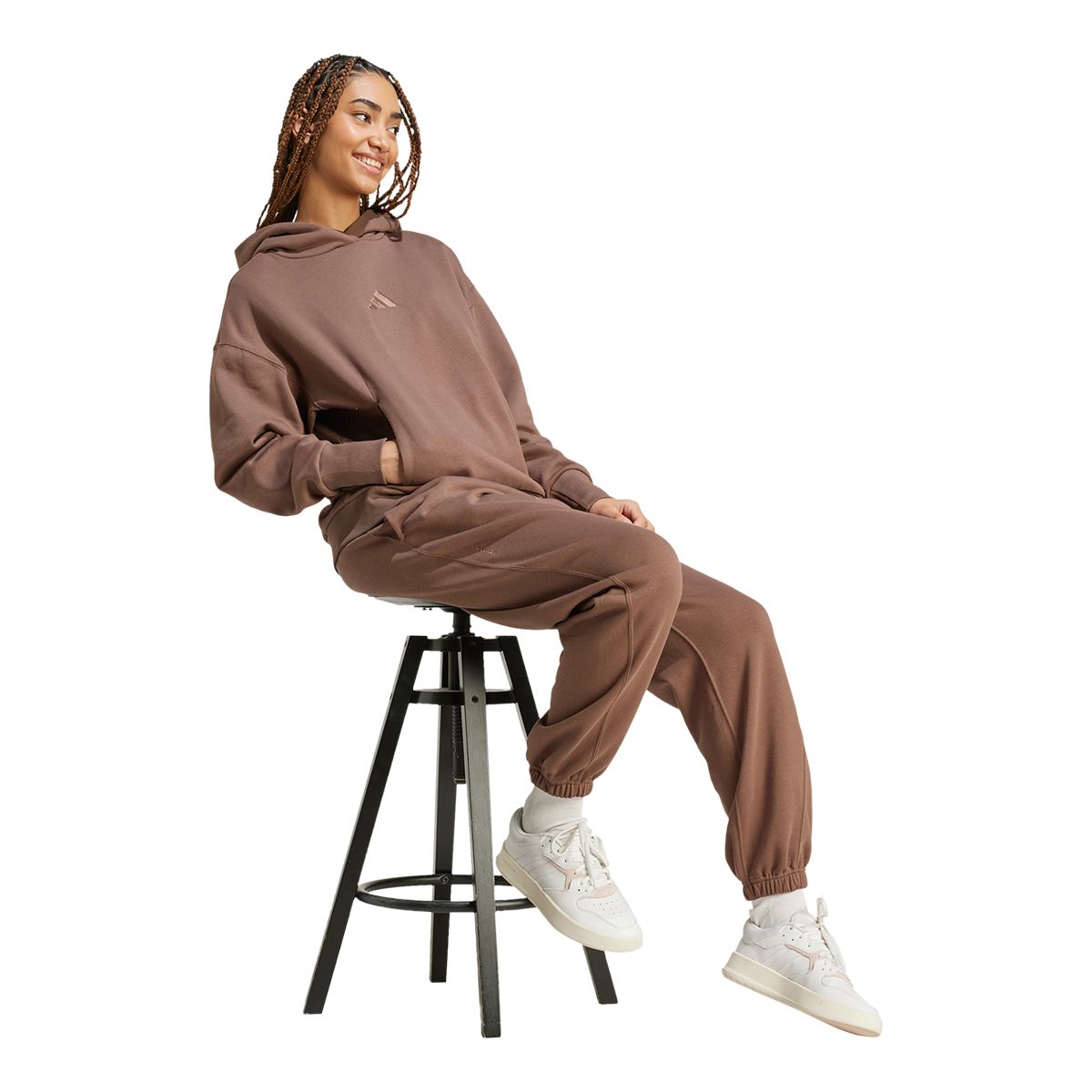 adidas Women's All SZN Fleece Pullover Hoodie