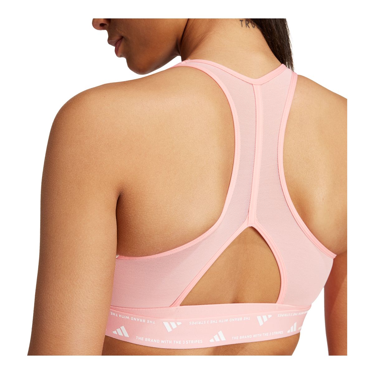 adidas Women's Powerreact Mid Sports Bra