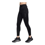 Nike Women's Dri-FIT Go High Waist Trail Tights Front_Three_Fourths_Angled_Left