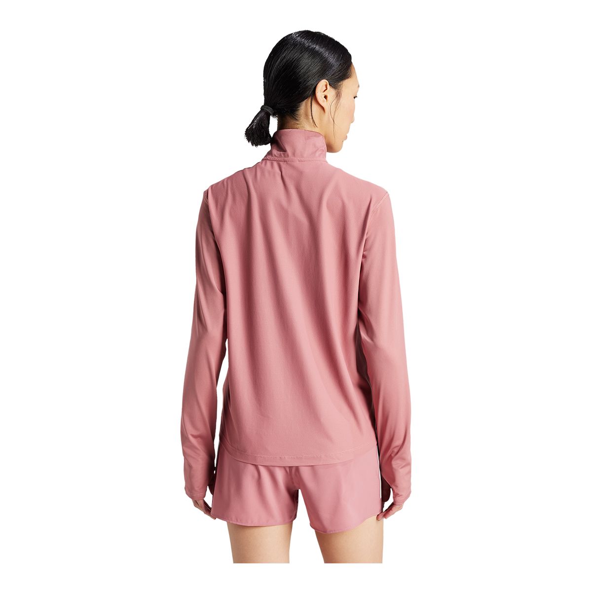 adidas Women's Run OTR Half Zip Long Sleeve Top