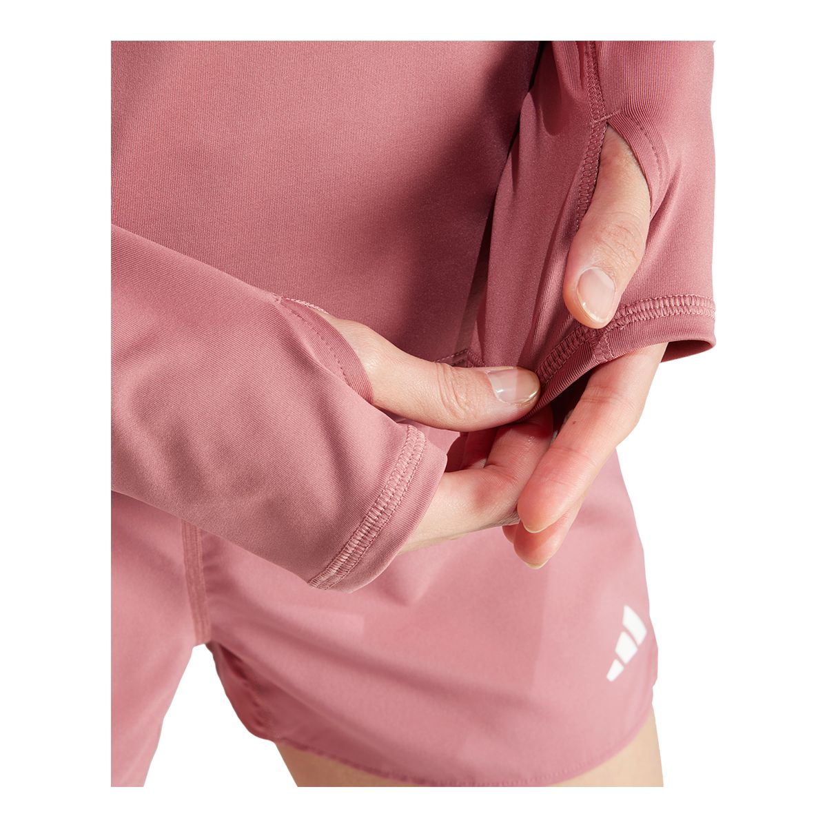 adidas Women's Run OTR Half Zip Long Sleeve Top