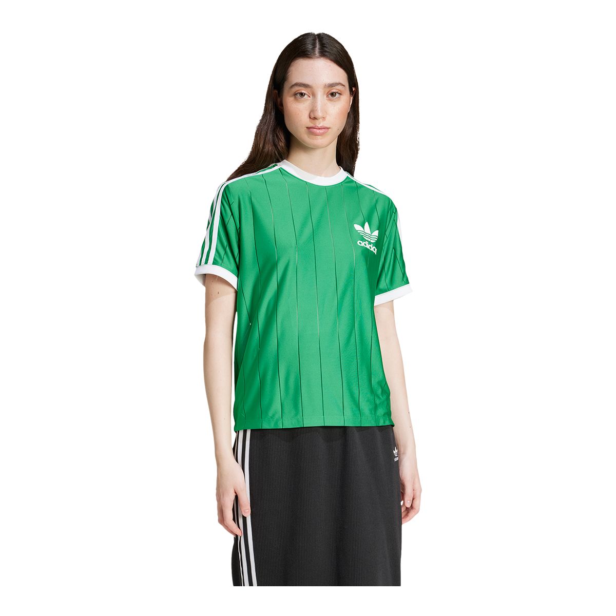 adidas Originals Women's 3-Stripe Slim T Shirt