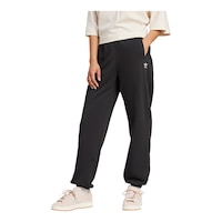 adidas Originals Women's ESS Fleece Pants Front_Angled_Left