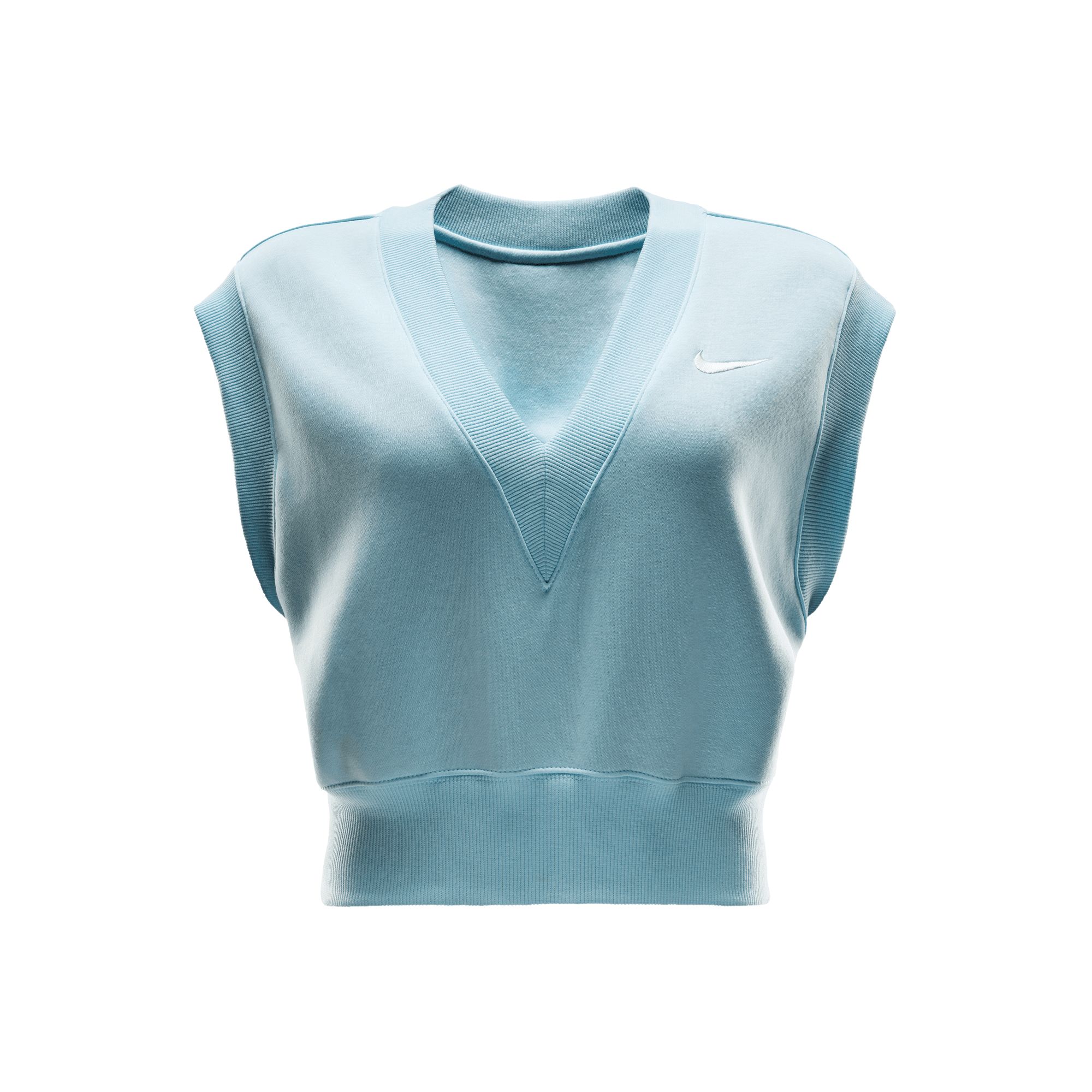 Nike Women's Phoenix Fleece V-Neck Crop Tank