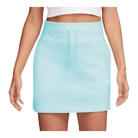 Nike Women's Phoenix Fleece High-Waisted Mini Skirt Front_Flat