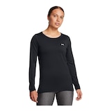 Under Armour Women's HeatGear® Armour Long Sleeve Top Front_Angled_Right