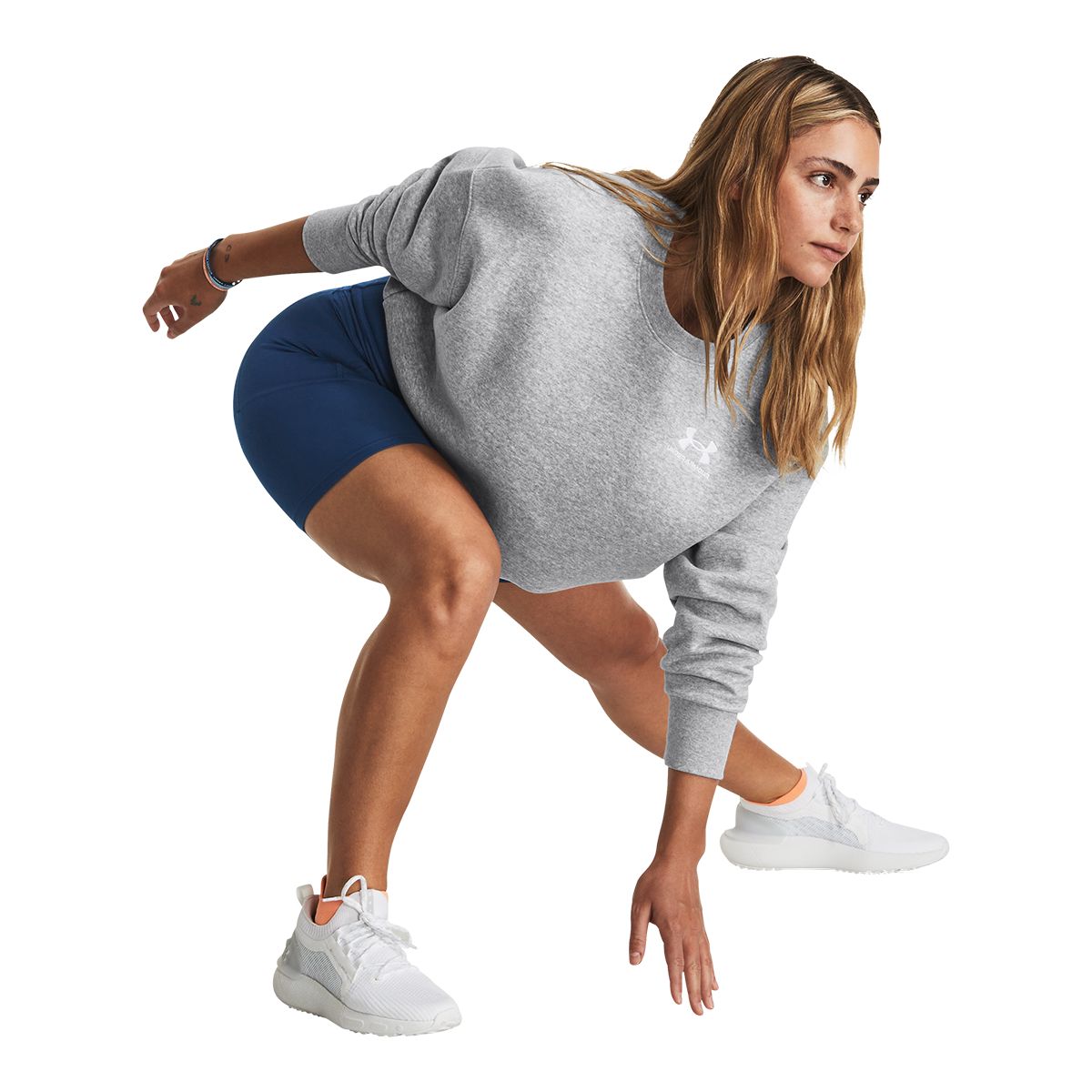 Under Armour Women's Essential OS Crew Sweatshirt