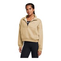 Under Armour Women's Icon Fleece Oversized Half Zip Hoodie