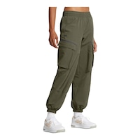 Under Armour Women's Unstoppable Cargo Pants Front_Angled_Right