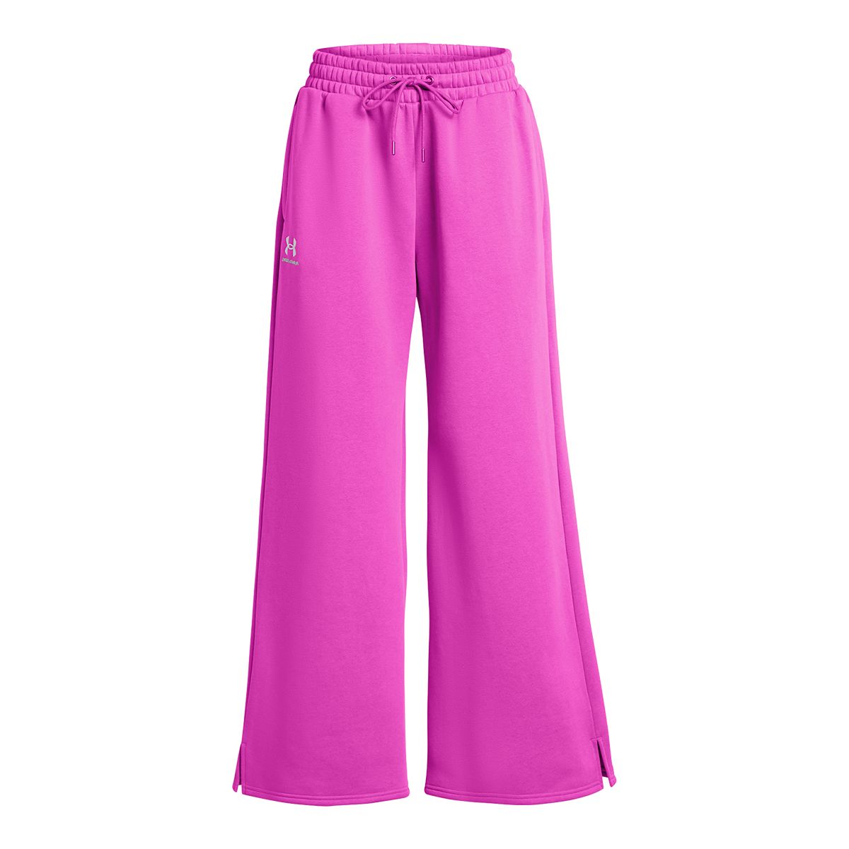 Under Armour Women's Icon Fleece Wide Leg Pants
