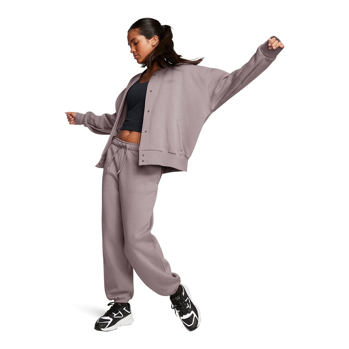 Under Armour Women's Icon Fleece Varsity Jacket