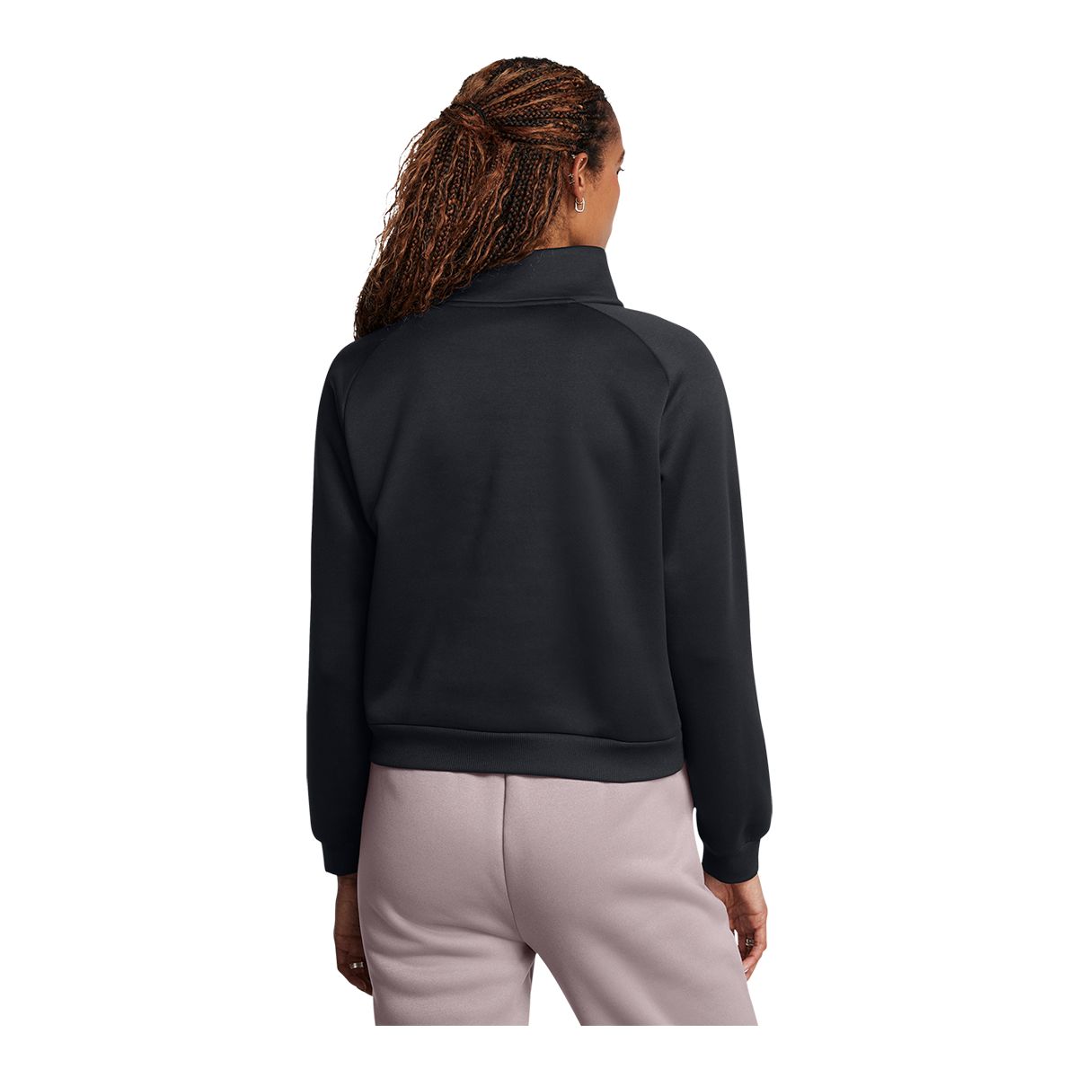Under Armour Women's Armour Fleece Pro Half Zip Long Sleeve Top