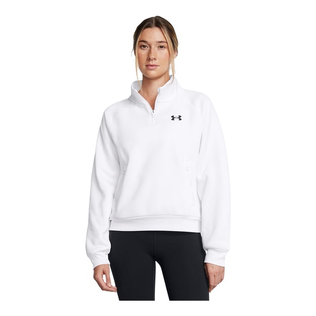 Under Armour Women's Armour Fleece Pro Half Zip Long Sleeve Top