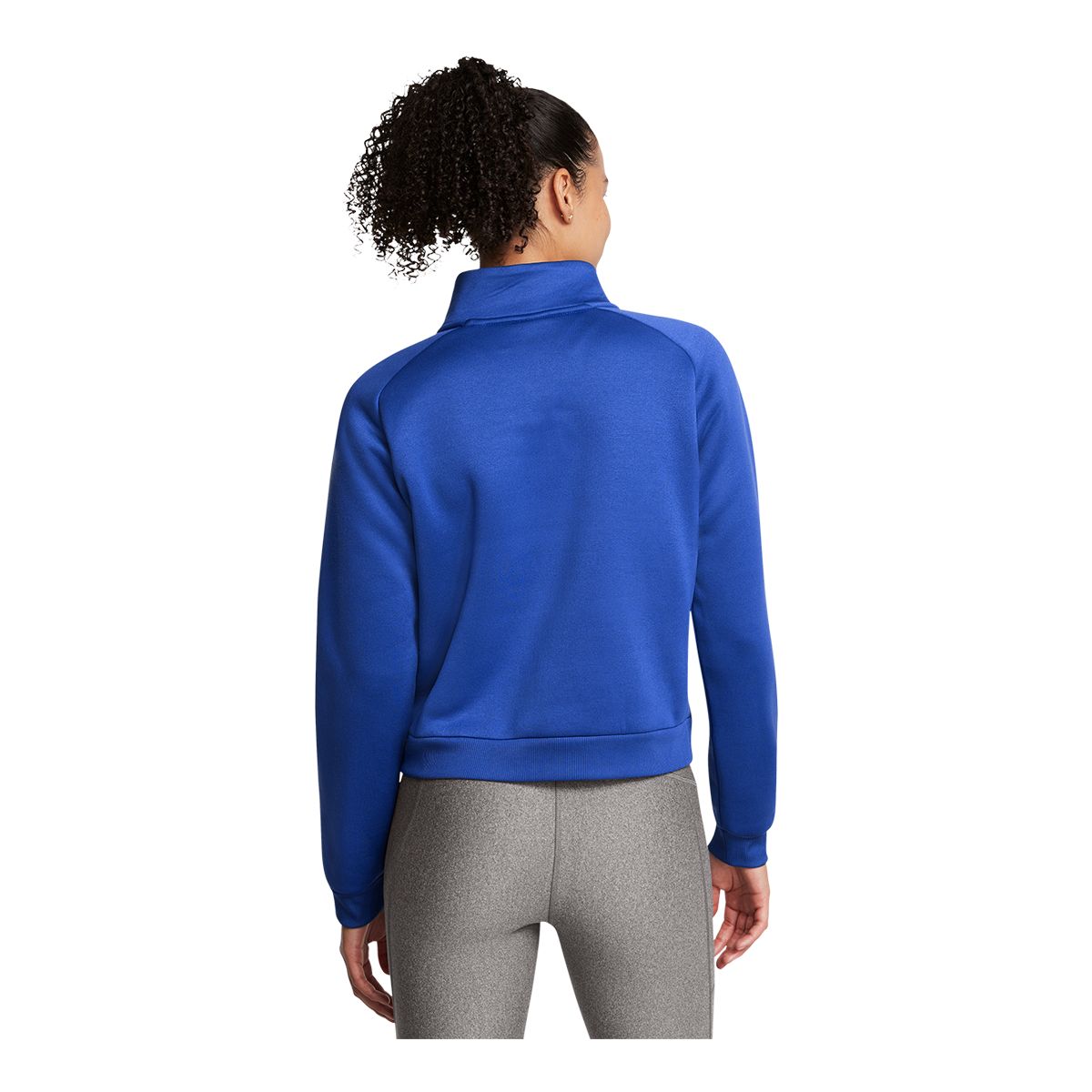 Under Armour Women's Armour Fleece Pro Half Zip Long Sleeve Top