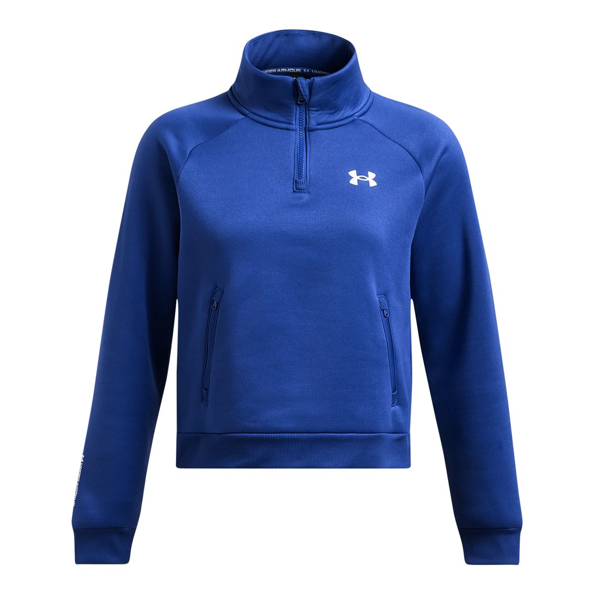 Under Armour Women's Armour Fleece Pro Half Zip Long Sleeve Top