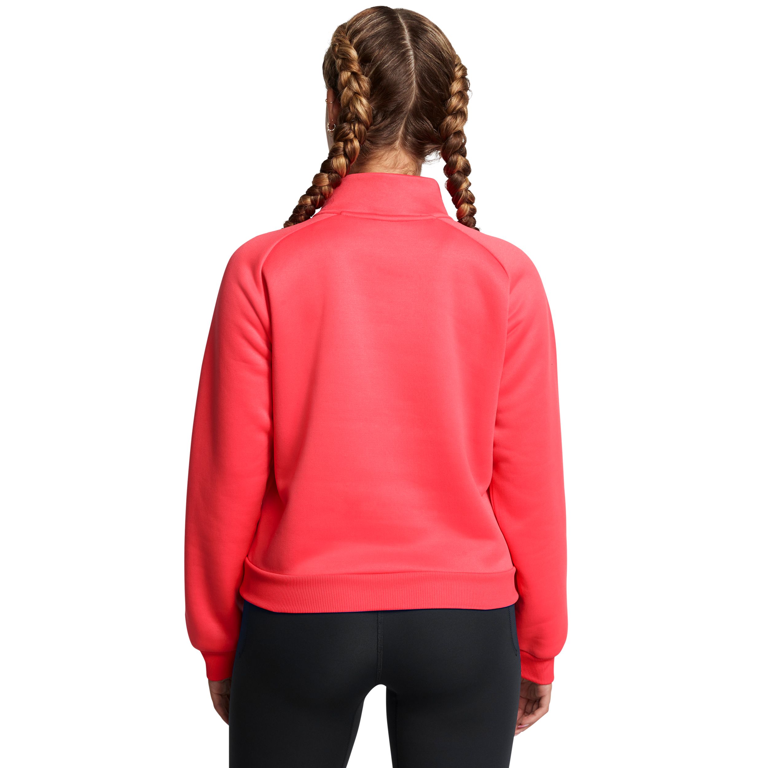 Under Armour Women's Armour Fleece Pro Half Zip Long Sleeve Top