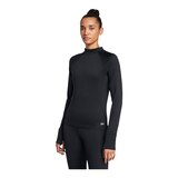 Under Armour Women's Motion Cold Weather Mock Long Sleeve Shirt Front_Three_Fourths_Angled_Left
