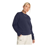 Under Armour Women's Unstoppable Fleece Sweatshirt Front_Three_Fourths_Angled_Right