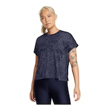 Under Armour Women's Vanish Energy Crop Printed T Shirt Front_Angled_Left