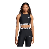 Under Armour Women's HeatGear© Rib Tank Front_Flat