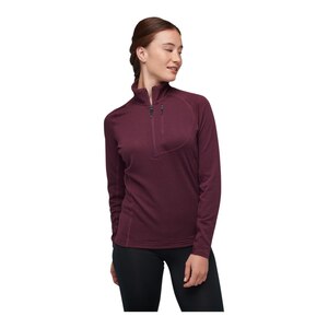 Black Diamond Women's Coefficient LT Quarter Zip Pullover