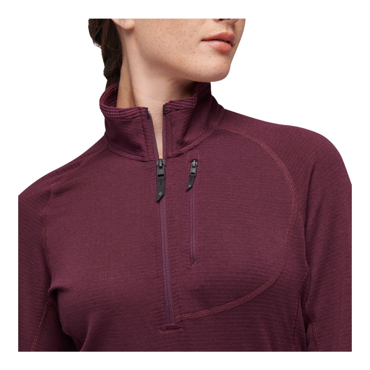 Black Diamond Women's Coefficient LT Quarter Zip Pullover