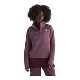 The North Face Women's DotKnit Thermal 1/4 Zip Jacket Front_Flat