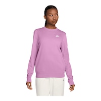 Nike Women's Club Fleece Standard Sweatshirt Front_Flat