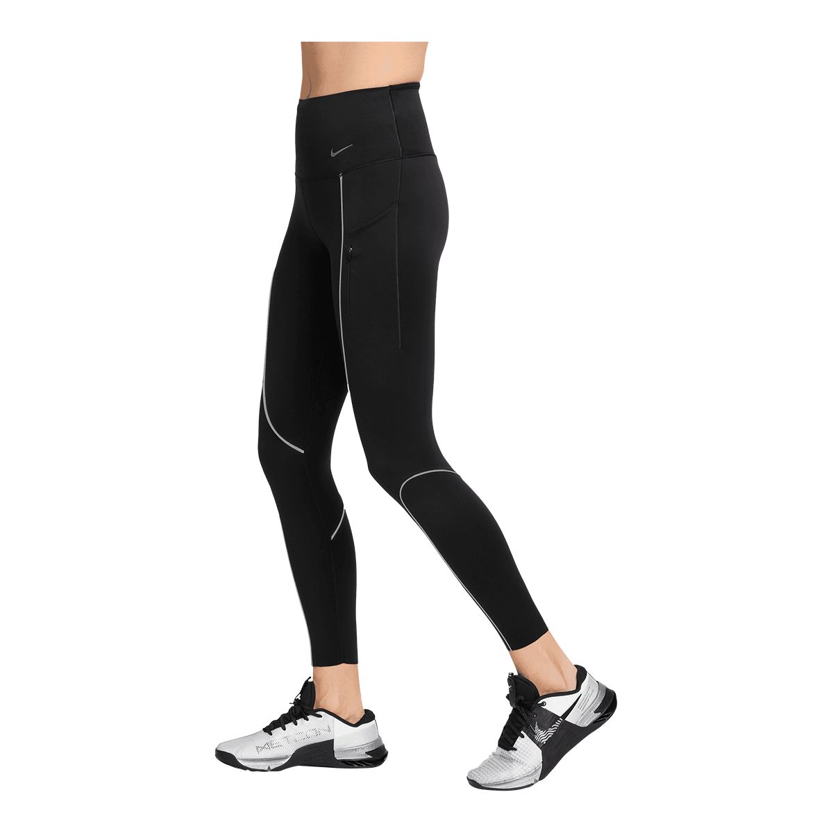 Nike Women's Go High Rise Reflective 7/8 Tights