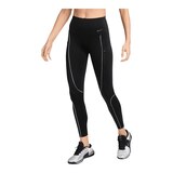 Nike Women's Go High Rise Reflective 7/8 Tights Front_Angled_Left