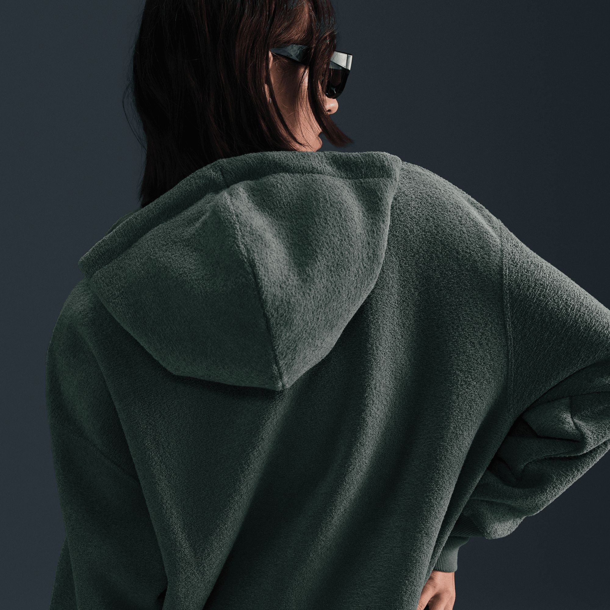 Nike Women's Phoenix Plush Full Zip Hoodie